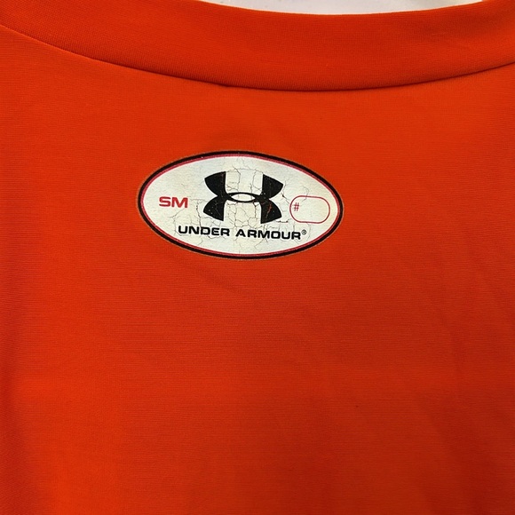 Under Armour Men’s T-shirt Orangish-red Size Small - Picture 6 of 6
